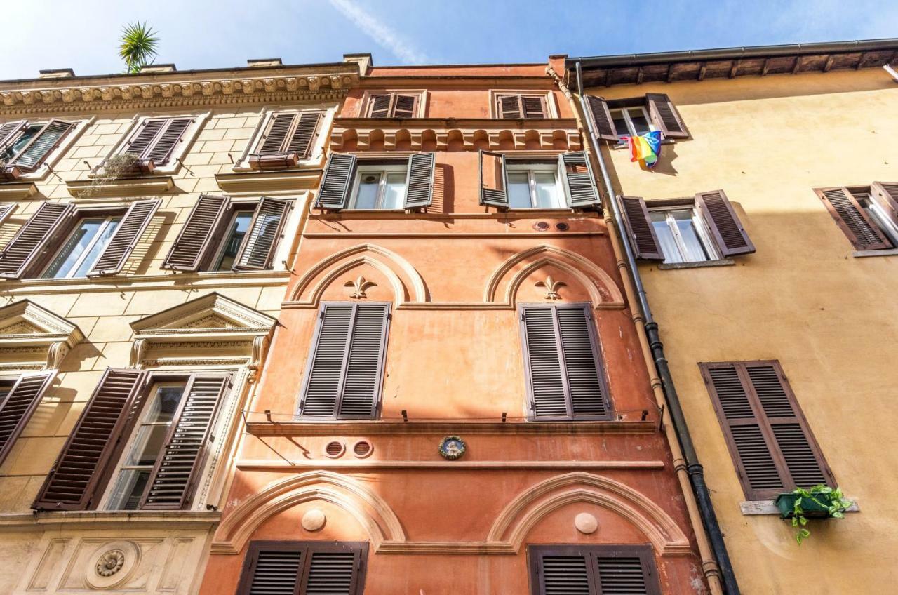Cozy Studio Campo De Fiori Rome Bagian luar foto
